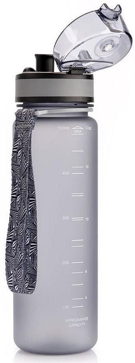 Sporta pudeles un šeikeri Meteor 74572, pelēka, 0.5 l