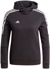 Джемпер, детские Adidas Tiro 21 Sweat Hoodie GM7326, черный, 116 см