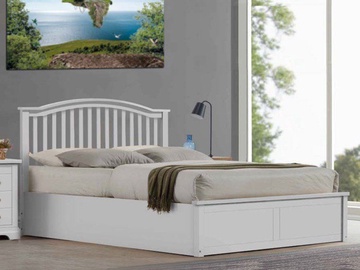 Signal Meble Madera Bed 160x200cm White