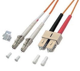 Good Connections Optical Fiber Cable LC/SC Multimode OM3 100m