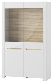 Szynaka Meble Glass Display Cabinets Ice 02 White