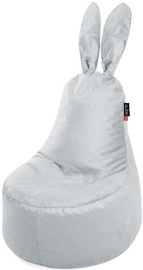 Sėdmaišis Mommy Rabbit Lune Velvet Fit, šviesiai pilka, 120 l