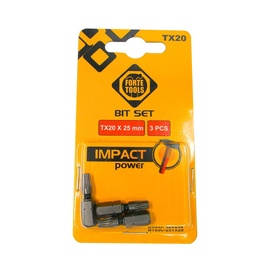 UZGALIS SKRŪVGRIEŽA TORX20X25MM TRIECIEN (FORTE TOOLS)