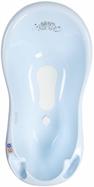 Luppee Bathtub With Plug & Antislip Mat Blue