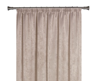 Ночные шторы Domoletti York, коричневый/серый, 140 см x 260 см