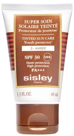 Kremas nuo saulės Sisley Super Soin Solaire Tinted Sun Care SPF30 Amber, 40 ml