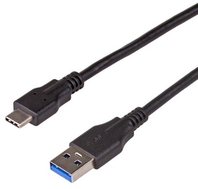 Akyga Cable USB / USB-C 1m Black