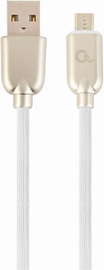 Gembird USB To Micro USB Premium Rubber White 2m