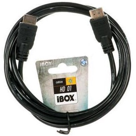 iBOX Cable HDMI to HDMI Black 1.8m