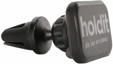 Holdit Car Vent Square Magnetic Holder Black