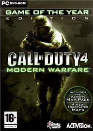 Компьютерная игра Activision Call of Duty 4 Modern Warfare Goty