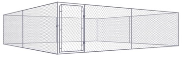 Suņa būris VLX Outdoor Dog Kennel Silver, 4000x4000x1000 mm