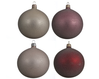 Jõulupuu ehe Decoris 80348, mitmevärviline, 100 mm