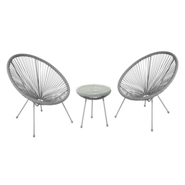 Välimööbli komplekt Home4you Como Grey