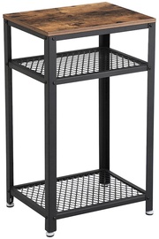 Журнальные столики Songmics, коричневый/черный, 45 см x 35 см x 75 см