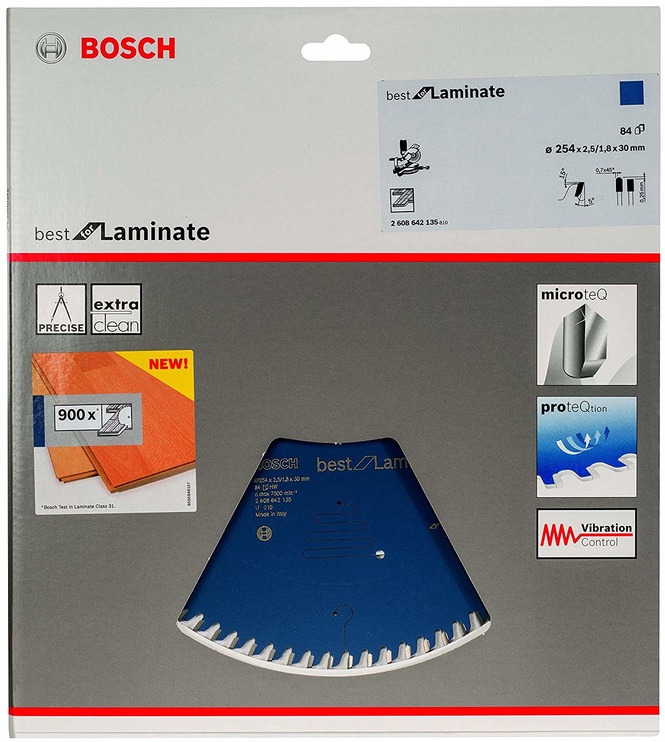 Griešanas disks Bosch, 254 mm x 30 mm