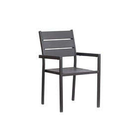 Садовый стул Domoletti, черный, 53 см x 55 см x 87 см