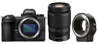 Süsteemne fotoaparaat Nikon Z 6II+ NIKKOR Z 24-200mm f/4-6.3 VR + FTZ Mount adapter