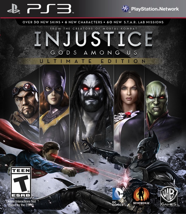 PlayStation 3 (PS3) žaidimas Warner Bros. Interactive Entertainment Injustice Gods Among Us Ultimate Edition