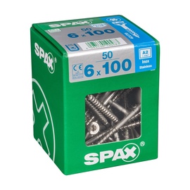 Саморез по дереву Spax T30, белый, 50 шт.