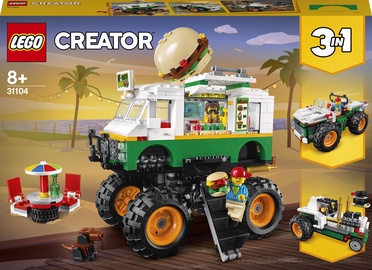 Конструктор LEGO Creator Грузовик «Монстрбургер» 31104, 499 шт.