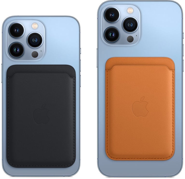 Naudas maks Apple iPhone Leather Wallet with MagSafe, zaļa