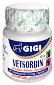 Barības piedevas suņiem GiGi Vetsorbin 80 Tablets