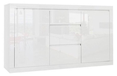 Komoda Tuckano Sparkle, balta, 155 x 40 cm x 90 cm