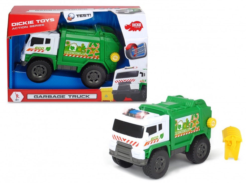 Dickie toys action series garbage truck online