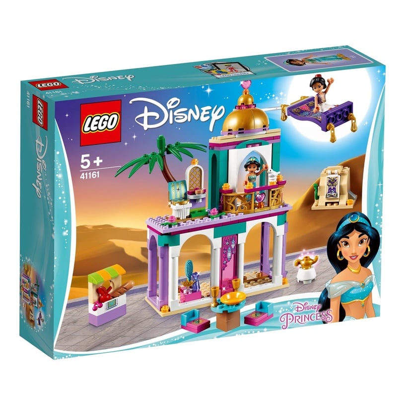 Konstruktor LEGO® Disney Princess Aladdin and Jasmine's Palace Adventures 41161 41161, 193 tk