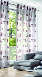 Дневной занавес Verners Curtains Fuchsia, фуксия (magenta), 1400 мм x 2450 мм
