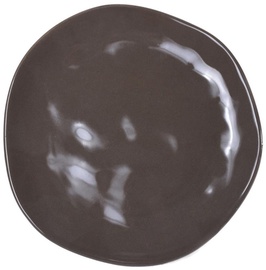 Bradley Ceramic Plate Organic 26cm Brown