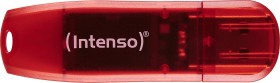 USB zibatmiņa Intenso Rainbow, sarkana, 128 GB