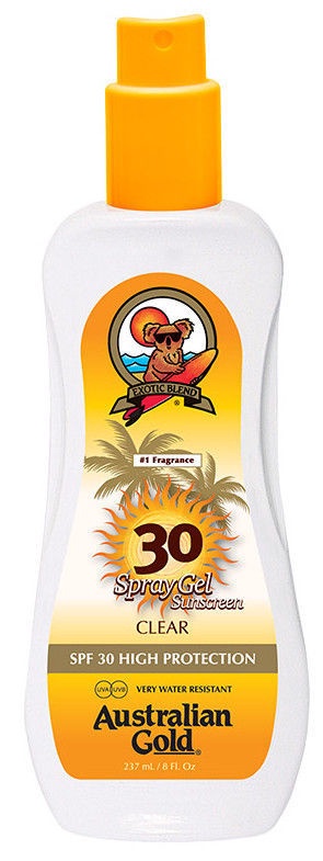 spray gel sunscreen