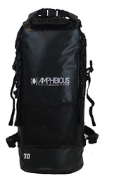 Туристический рюкзак AMPHIBIOUS Quota Waterproof, черный, 30 л