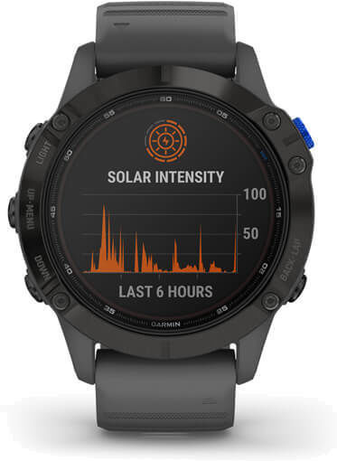 Išmanusis laikrodis Garmin Fenix 6 Pro Solar Black / Slate Gray Band -  Senukai.lt