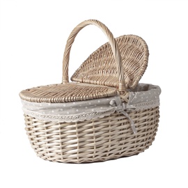 Home4you Olaf Picnic Basket 40x30xH19/36cm