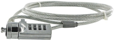4World Notebook Security Cable With Cipher