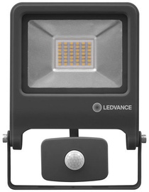 Prožektors Osram, 30 W, 2700 lm, 3000 °K, IP44, pelēka