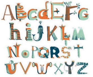 Djeco Pirates Alphabet Wall Stickers DD04530