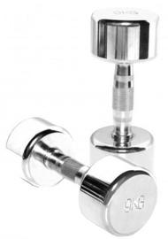 TKO Chrome Plated Beauty Bells Silver 2x9kg