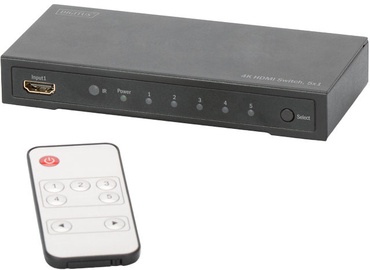 Digitus DS-49304 HDMI UltraHD Switch 5x1 Port