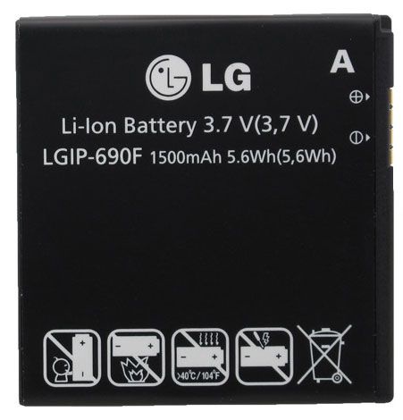 Батарейка LG, Li-ion, 1500 мАч