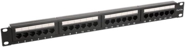 Digitalbox Patch Panel 19" 1U 24-port w/ Cable Management