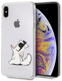 Karl Lagerfeld Choupette Fun Back Case For Apple iPhone XS Max Transparent