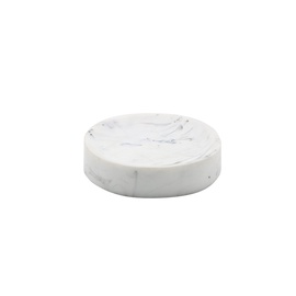 Мыльница Domoletti RE0252AB, белый, 9.4 см x 9.4 см