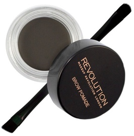 Makeup Revolution London Brow Pomade With Double Ended Brush 2.5g Graphite