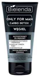 Bielenda Only For Man Carbo Detox Charcoal Cleansing Gel 150ml