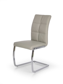 Ēdamistabas krēsls K228, pelēka, 62 cm x 42 cm x 106 cm