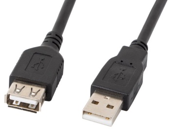Juhe Lanberg Cable USB to USB Black 5m